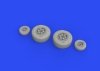 Eduard 632171 Tornado GR.4 wheels ITALERI 1/32